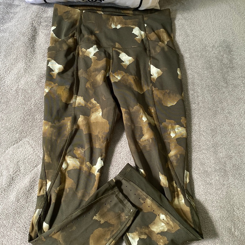 Camo Leggings with Pockets